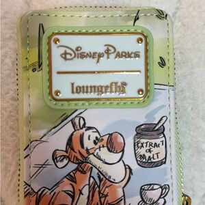 Loungefly Green and Pastel Tigger Zip Wallet